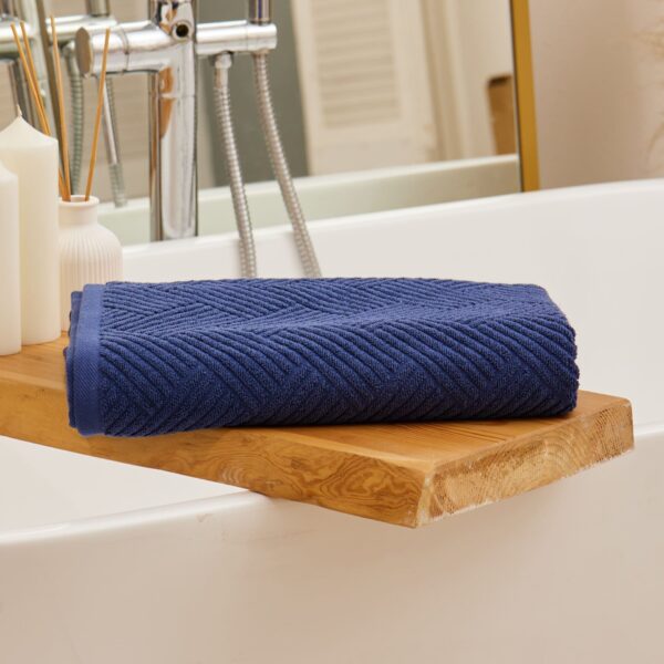 Полотенце TAC/махровое/VENTURA/50*90/500 г/м2  (ROYAL BLUE, синий)