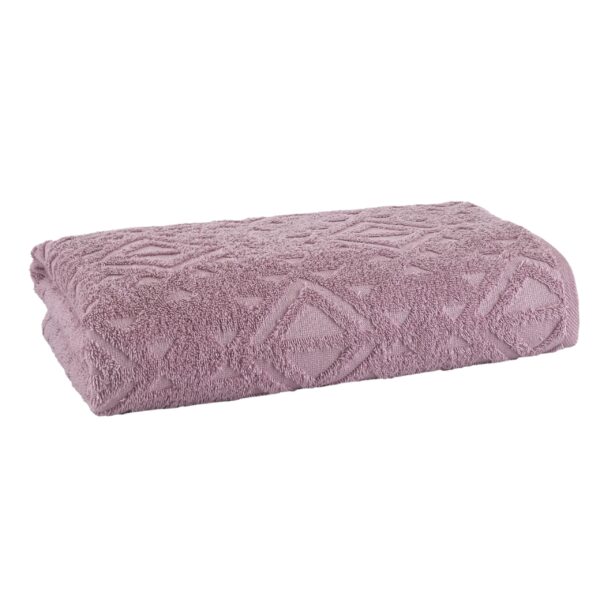 Полотенце TAC/махровое/JACQUARD/70х140/500 г/м2  (LILAC, сиреневый)